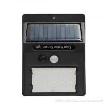 Solar waterproof induction LED garden wall light